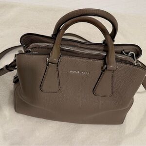 Michael Kors Taupe Crossbody Bag